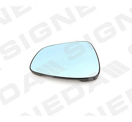 Стекло бокового зеркала (правое) для Citroen C3 II (A51)