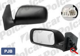 Боковое зеркало (левое) для Toyota Avensis (T25)