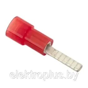 Наконечник штыревой плоский изолированный НШПИ 0.25-1.5 (уп 50шт) EKF PROxima, фото 2