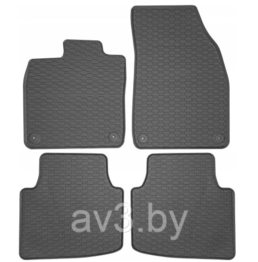 Коврики в салон Volkswagen ID.4 (20-) [911] / VW ID.5 (21-) / Audi Q4 e-tron (21-) Польша
