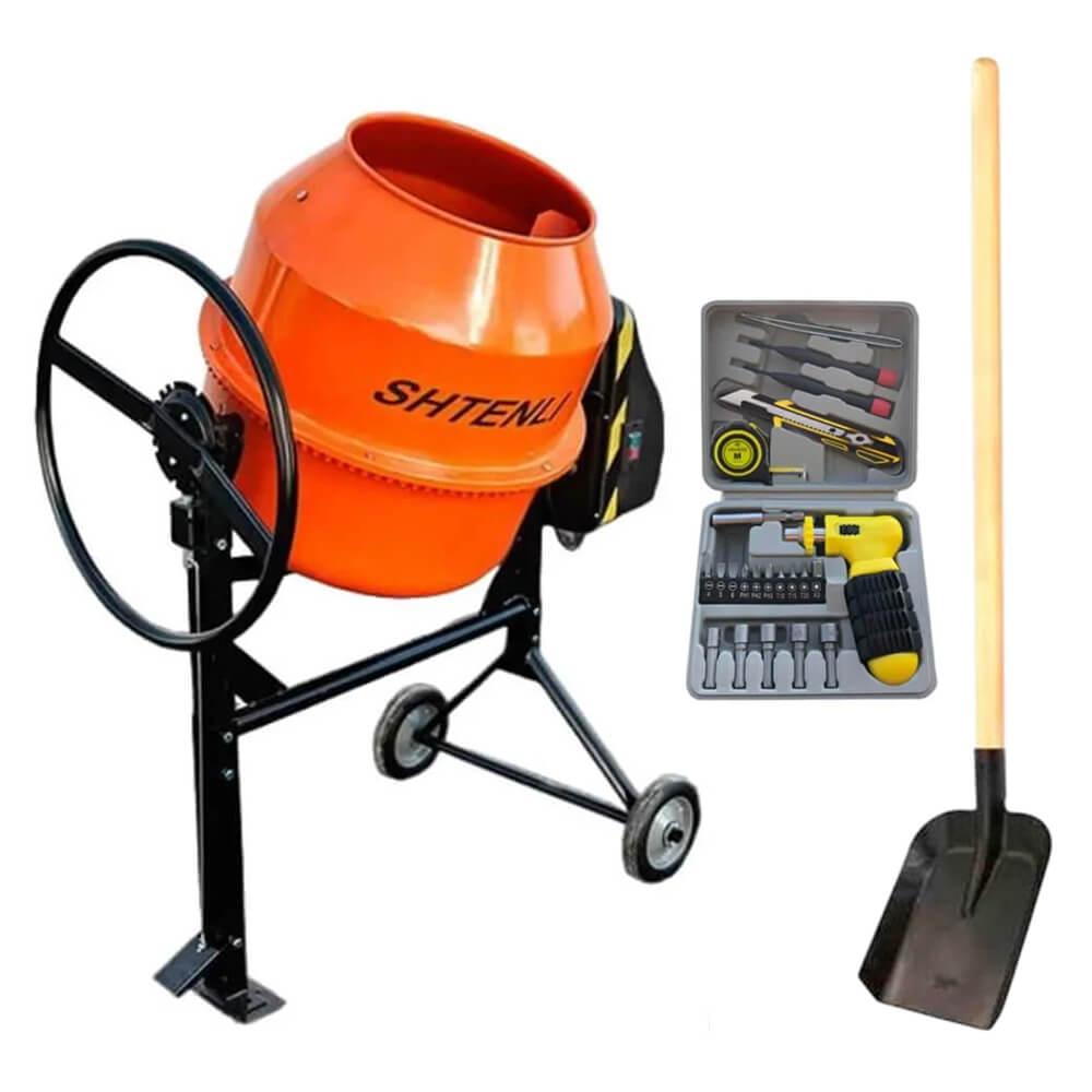 Бетономешалка Shtenli PRO 240 (1,1 кВт)