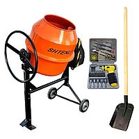 Бетономешалка Shtenli PRO 240 (1,1 кВт)