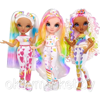 Кукла Rainbow High с фиолетовыми глазами серия Color & Create 594147, фото 3