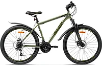 Велосипед Aist Quest Disc 26" 2024 зеленый