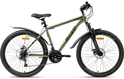 Велосипед Aist Quest Disc 26" 2024 зеленый