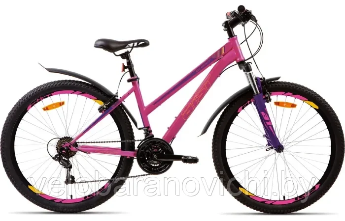 Велосипед AIST Quest W 2024 розовый