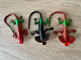 Игрушечная резиновая Ящерица, разные цвета