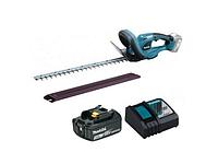 Аккум. кусторез MAKITA LXT DUH 606 RF в кор. (18.0 В, 1 акк., 3.0 А/ч, Li-Ion, длина ножа 600 мм, шаг ножа: 20