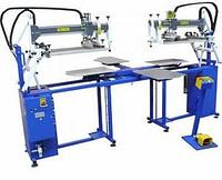 Полуавтоматический трафаретный станок для текстиля SCHULZE HAT 5070, 4/2