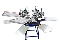 Ручной трафаретный станок карусельного типа SCHULZE KN 4/4