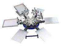 Ручной трафаретный станок карусельного типа SCHULZE KN 8/8