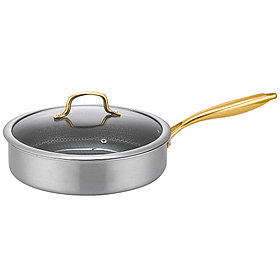 Сотейник с крышкой Zeidan d24x6 см Z-90253