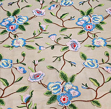 Сетка вышитая