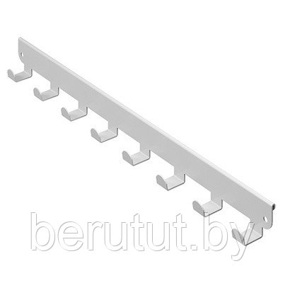 Панель с крючками боковая ПРАКТИК Home GHB-40 белая