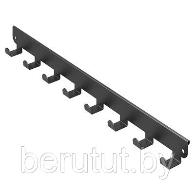 Панель с крючками боковая ПРАКТИК Home GHB-40 графит