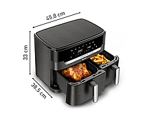 Аэрофритюрница Tefal Dual Easy Fry EY942HE0, фото 3
