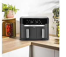 Аэрофритюрница Tefal Dual Easy Fry EY942HE0, фото 2