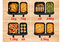 Аэрофритюрница Tefal Dual Easy Fry EY942HE0, фото 3