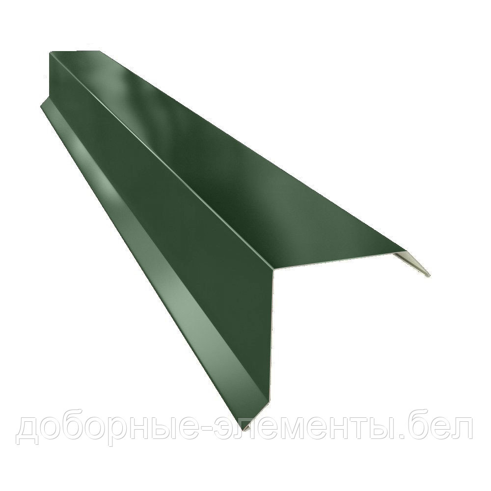 Ветровая торцевая 130х100 мм 6005 глянец