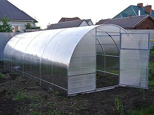 Теплица из поликарбоната Сибирская 25Ц-1 (длина 4 метра, шаг 1 метр)