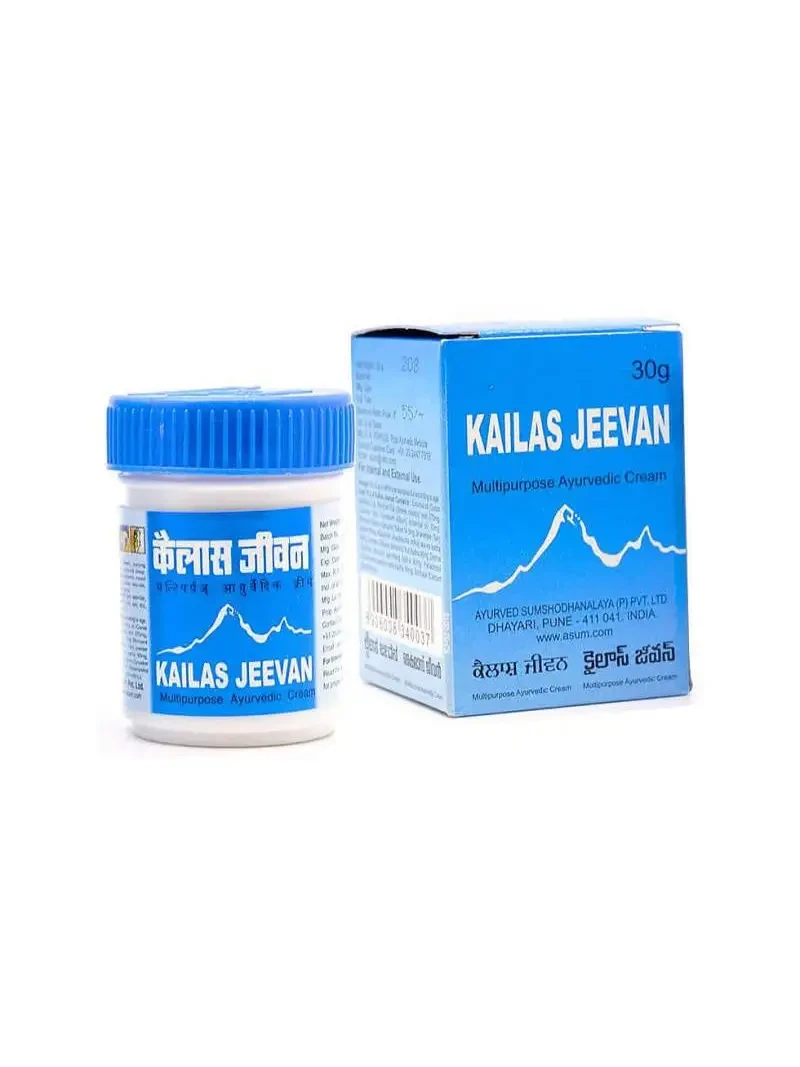 Аюрведический бальзам-мазь Кайлаш Дживан KAILAS JEEVAN 30 гр Индия