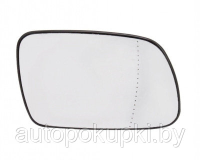 СТЕКЛО БОКОВОГО ЗЕРКАЛА (ПРАВОЕ) Peugeot 407 2004-2011, с обогревом, SPGM1003AR