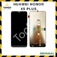 Дисплей (Экран) Huawei Honor X5 Plus (WOD-LX1) в сборе с тачскрином Черный - ОРИГИНАЛ