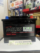 Автомобильный аккумулятор MILES R+ 60Ah