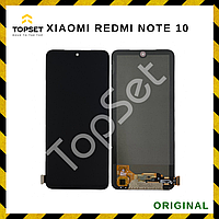 Дисплей (Экран) Xiaomi Redmi Note 10/Poco M5s (M2101K7AI/M2101K7AG) в сборе с тачскрином Черный - (OLED)