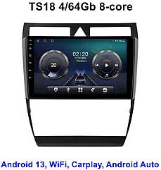 Штатная магнитола Android 4/64Gb 9" для Audi A6 С5 1997-2005, Allroad 200-2006