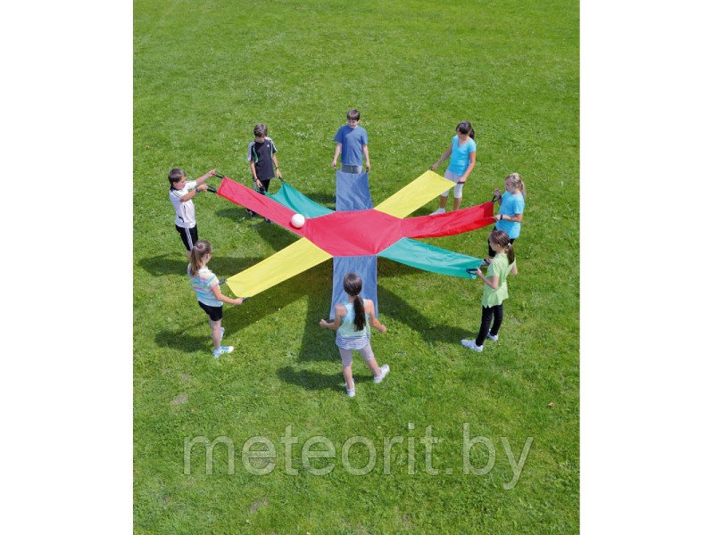 Игра спортивная парашют "Подсолнух", Ø 3,2 м