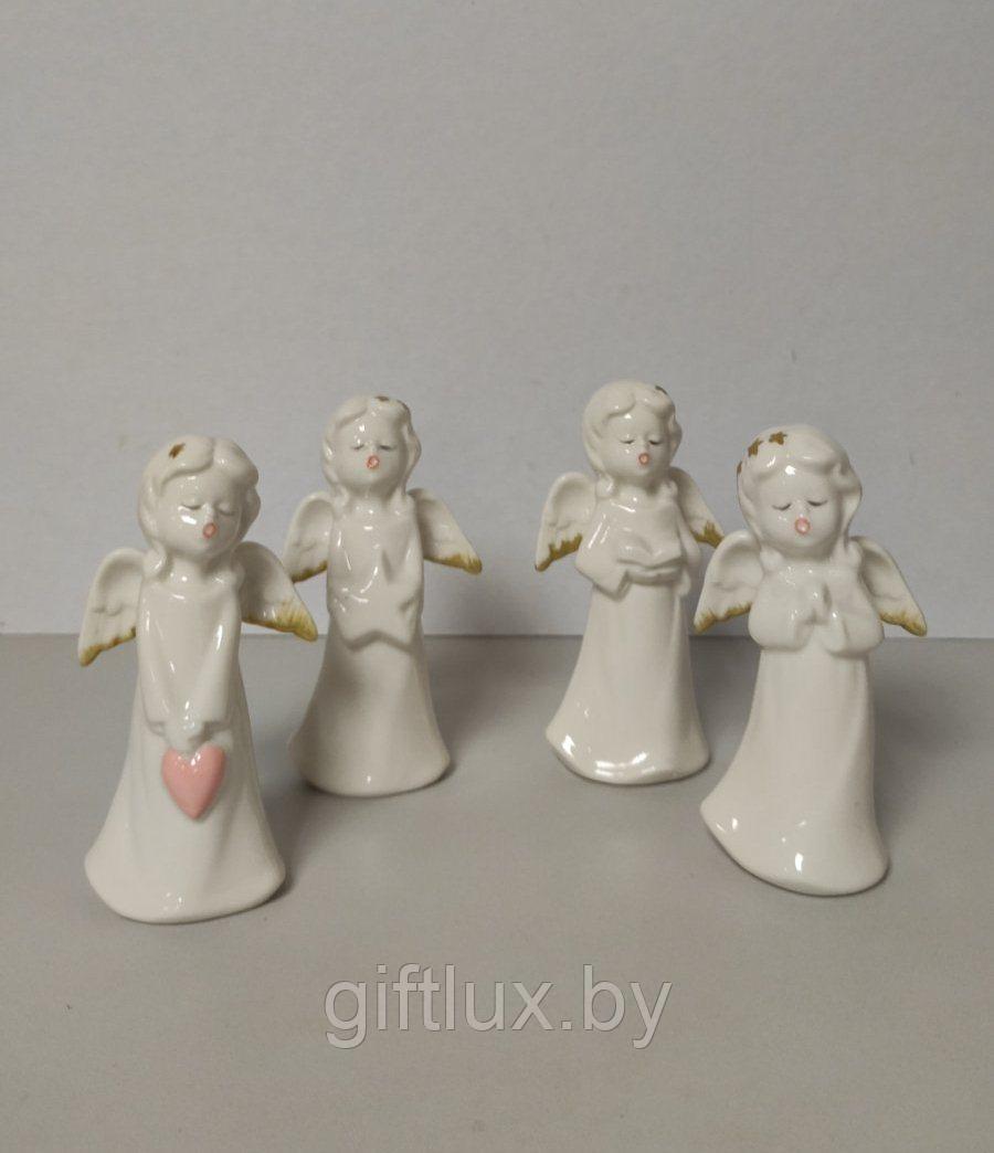 Фигурка ангел,керамика, 6*10 см