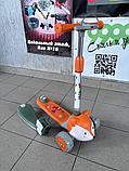 Детский самокат RiverToys HB-T-66 (оранжевый) 2 в 1 Складной, фото 2