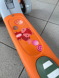 Детский самокат RiverToys HB-T-66 (оранжевый) 2 в 1 Складной, фото 6