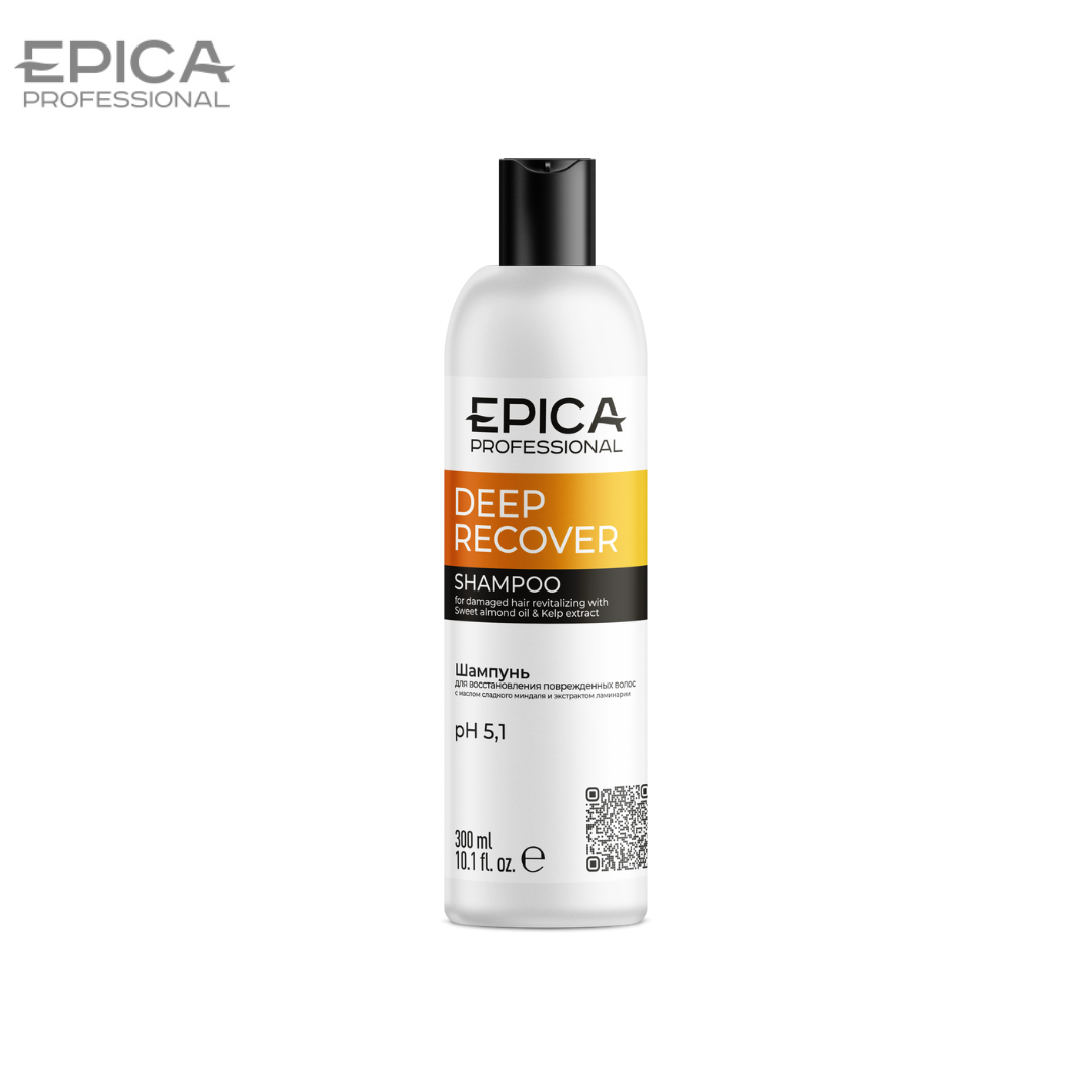 Шампунь для поврежденных волос Epica Professional DEEP RECOVER 300мл