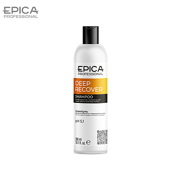 Шампунь для поврежденных волос Epica Professional DEEP RECOVER 300мл