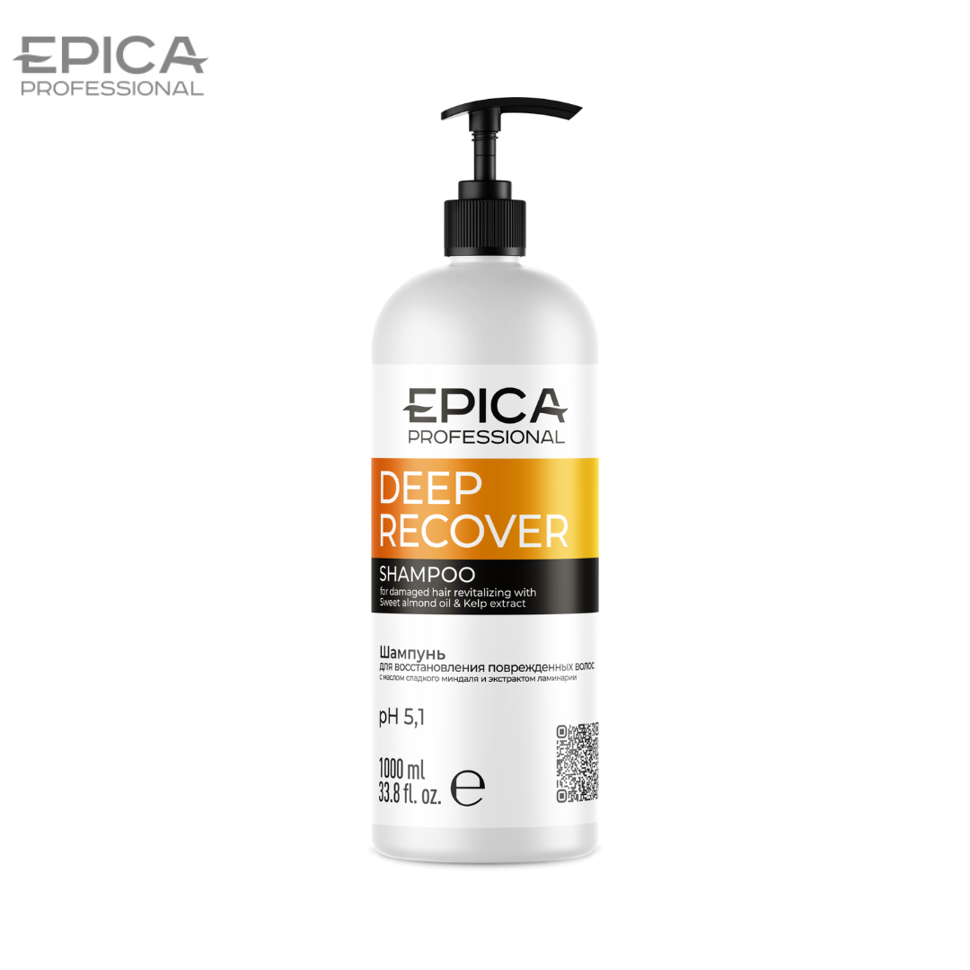 Шампунь для поврежденных волос Epica Professional DEEP RECOVER 1000мл