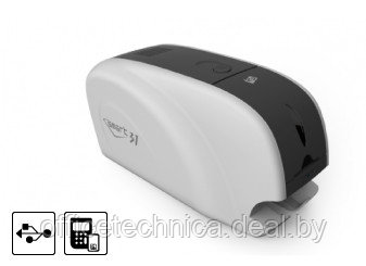 КАРТ-ПРИНТЕР SMART 31 SINGLE SIDE USB+СС АРТИКУЛ 651537