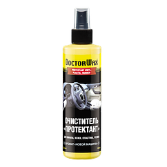 DOCTOR WAX DW5244 - Очиститель «Протектант» для винила, кожи, пластика, резины,  спрей 236 мл