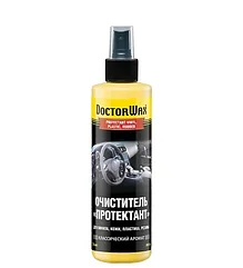 DOCTOR WAX DW5226 - Очиститель «Протектант» для винила, кожи, пластика, резины,  спрей 236 мл