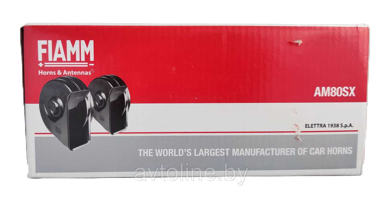 Комплект звуковых сигналов FIAMM AM80SX CROSS-COUNTRY (комплект 2шт) 932081Z