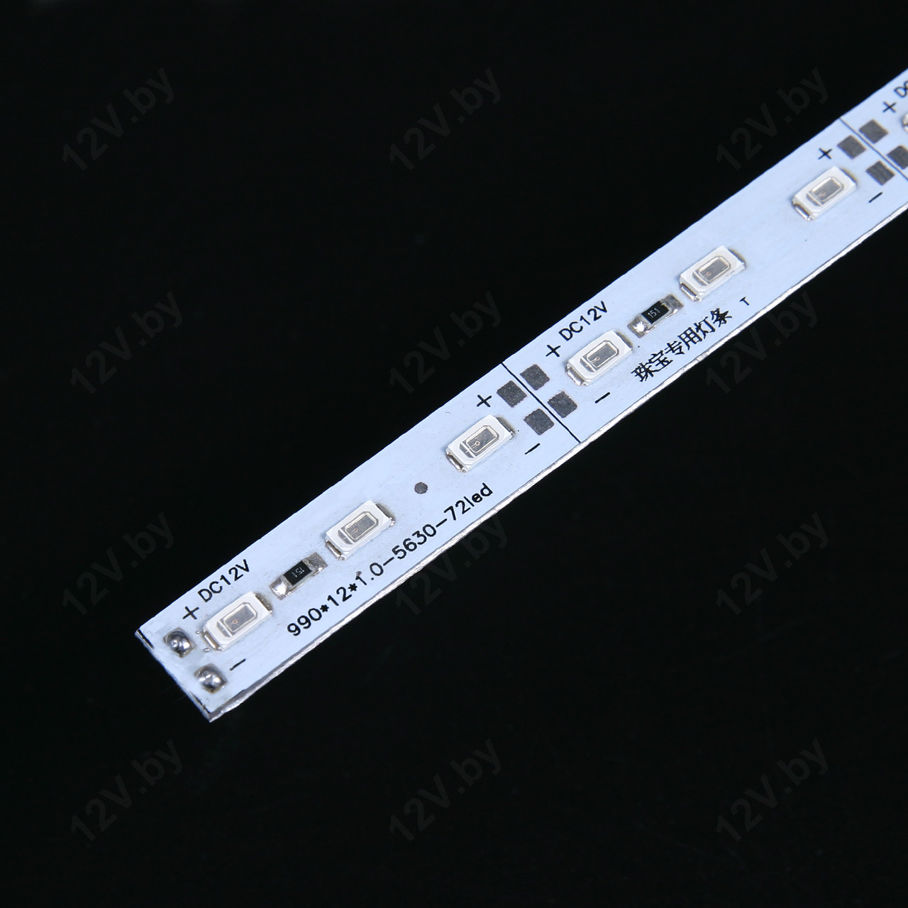 Светодиодная линейка SMD 5630, 72 Led, IP20 (Желтый)
