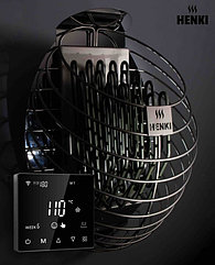 Электрическая печь для сауны Henki Nest Black, 6 кВт