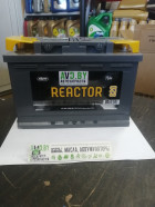 Автомобильный аккумулятор AKOM Reactor 6CT-75 (75 А/ч) рус