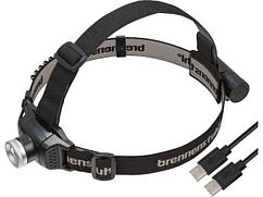 Фонарь налобный светодиодный аккум. LuxPremium LED KL 251 AF Brennenstuhl (IP44, 250Лм, USB Type-C кабель в