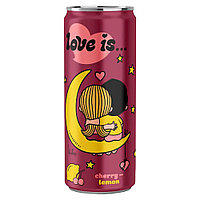 Напиток "Love is...", вкус вишни и лимона, 0.33 л