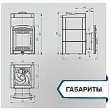 Чугунная банная печь Атмосфера XL в облицовке "Талькохлорит", фото 4