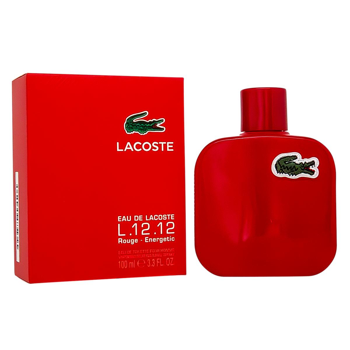 Lacoste L.12.12 Rouge Energetic / EDT 100 ml (Лакосте Роуж Энергетик)