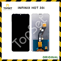 Дисплей (Экран) Infinix Hot 30i/Itel S23 (X669D/S665L) с тачскрином Черный - ОРИГИНАЛ