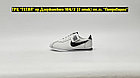 Кроссовки Nike Cortez White Black, фото 3